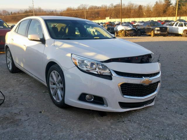 1G11D5SL7FU108574 - 2015 CHEVROLET MALIBU 2LT WHITE photo 1