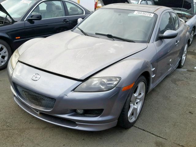 JM1FE173X40139706 - 2004 MAZDA RX8 GRAY photo 2