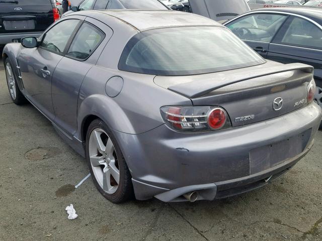 JM1FE173X40139706 - 2004 MAZDA RX8 GRAY photo 3