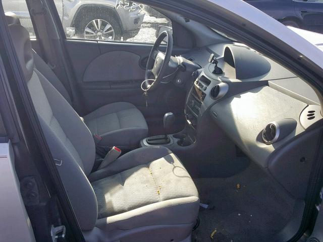 1G8AJ58F67Z172704 - 2007 SATURN ION LEVEL SILVER photo 5