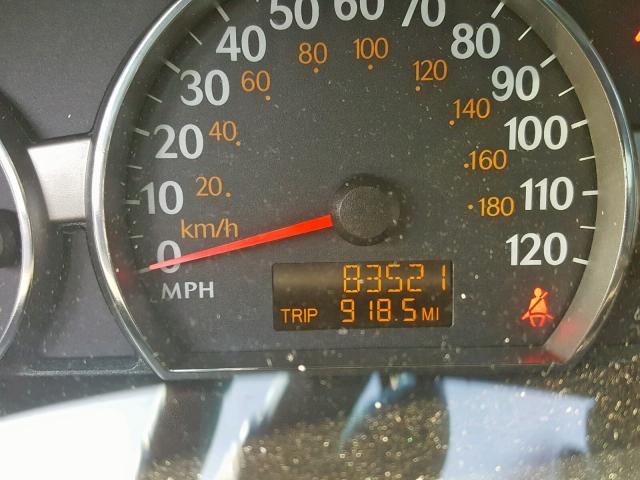 1G8AJ58F67Z172704 - 2007 SATURN ION LEVEL SILVER photo 8