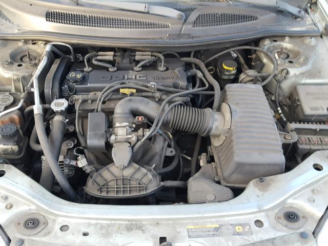 1C3EL46J64N374971 - 2004 CHRYSLER SEBRING LX SILVER photo 7