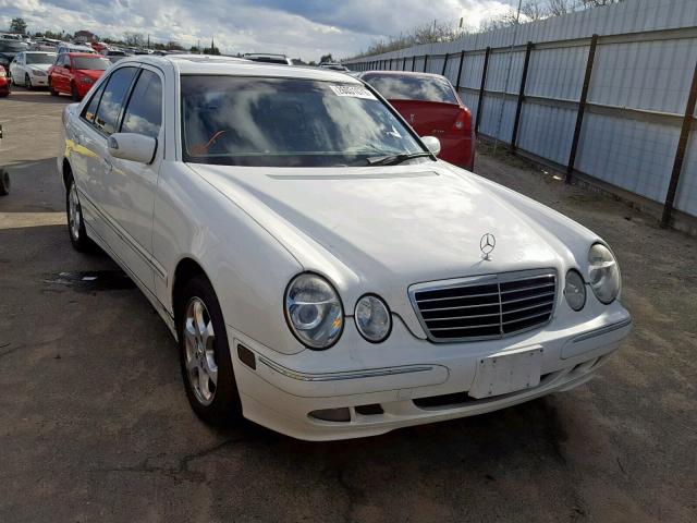 WDBJF65J22B488249 - 2002 MERCEDES-BENZ E 320 WHITE photo 1