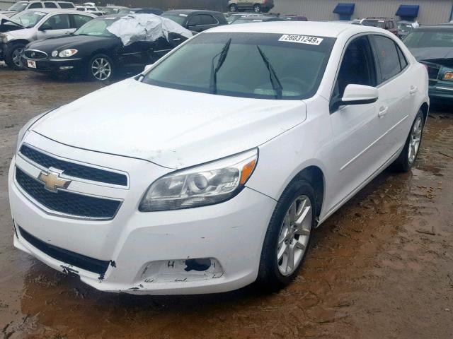1G11C5SA5DF342019 - 2013 CHEVROLET MALIBU 1LT თეთრი ფოტო 2