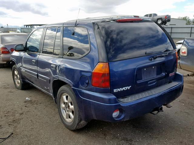 1GKDS13S322284346 - 2002 GMC ENVOY BLUE photo 3