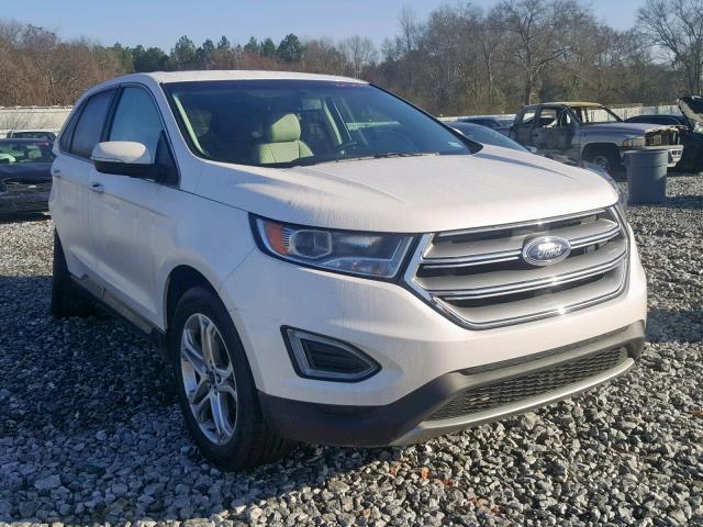 2FMPK3K99GBB48643 - 2016 FORD EDGE TITAN WHITE photo 1