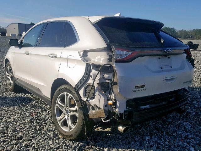 2FMPK3K99GBB48643 - 2016 FORD EDGE TITAN WHITE photo 3