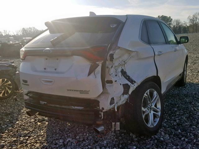 2FMPK3K99GBB48643 - 2016 FORD EDGE TITAN WHITE photo 4