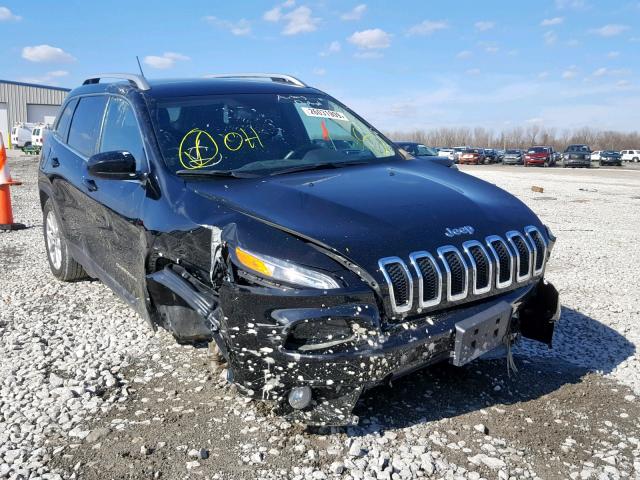 1C4PJLCB0JD590219 - 2018 JEEP CHEROKEE L BLACK photo 1