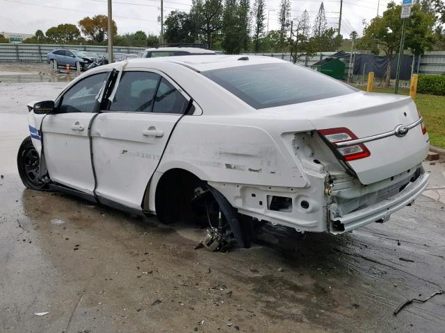 1FAHP2M89DG132459 - 2013 FORD TAURUS POL WHITE photo 3