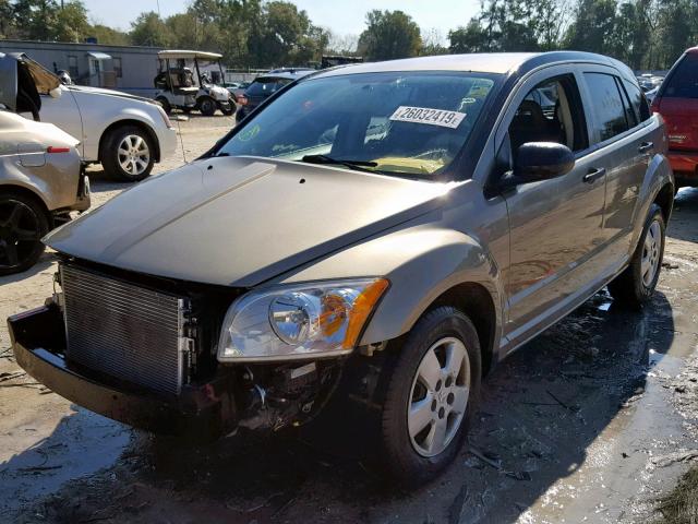 1B3HB28B57D132853 - 2007 DODGE CALIBER GOLD photo 2