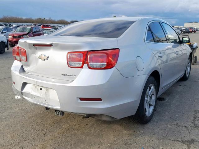 1G11C5SAXDF309789 - 2013 CHEVROLET MALIBU 1LT 银色 照片 4