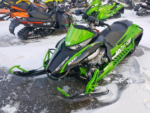 4UF15SNW6FT113403 - 2015 ARCTIC CAT SNOWMOBILE GREEN photo 2