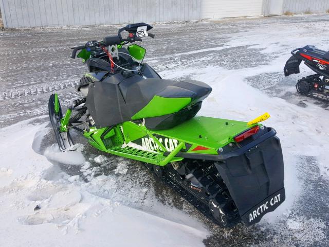 4UF15SNW6FT113403 - 2015 ARCTIC CAT SNOWMOBILE GREEN photo 3