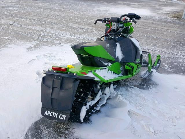 4UF15SNW6FT113403 - 2015 ARCTIC CAT SNOWMOBILE GREEN photo 4