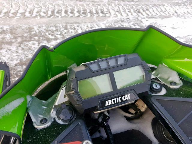 4UF15SNW6FT113403 - 2015 ARCTIC CAT SNOWMOBILE GREEN photo 8