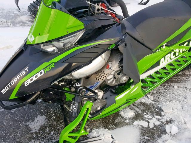 4UF15SNW6FT113403 - 2015 ARCTIC CAT SNOWMOBILE GREEN photo 9