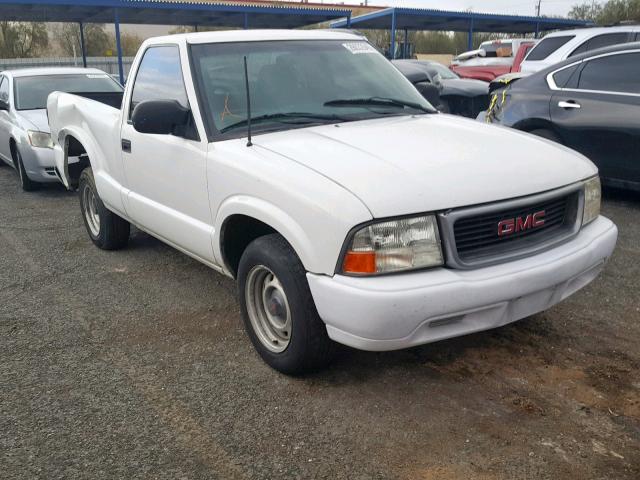 1GTCS1443Y8174247 - 2000 GMC SONOMA WHITE photo 1