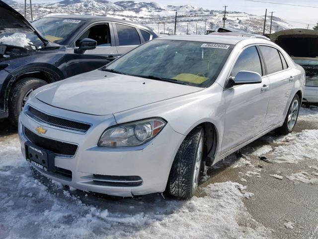 1G1ZC5E06AF301304 - 2010 CHEVROLET MALIBU 1LT SILVER photo 2