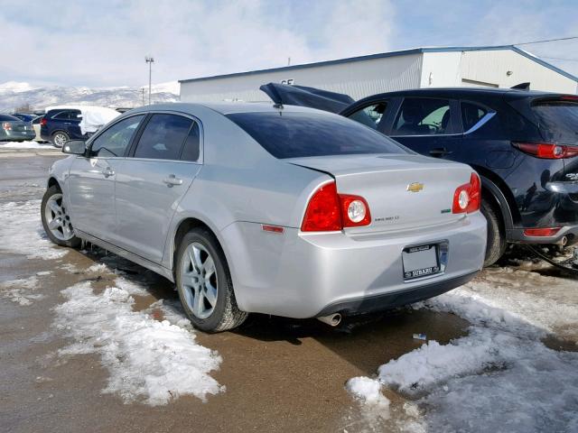 1G1ZC5E06AF301304 - 2010 CHEVROLET MALIBU 1LT SILVER photo 3