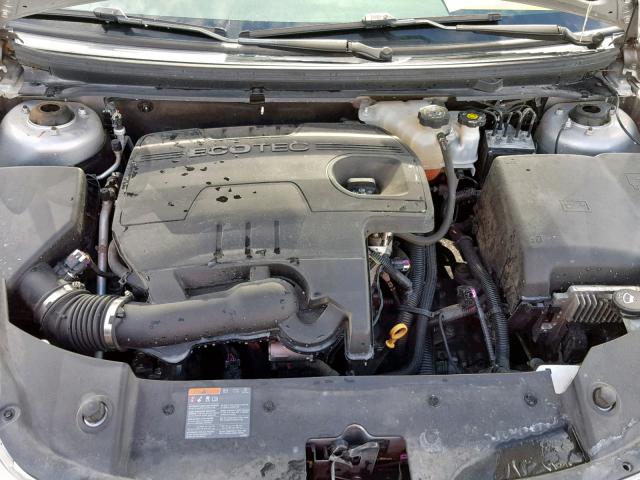 1G1ZC5E06AF301304 - 2010 CHEVROLET MALIBU 1LT SILVER photo 7