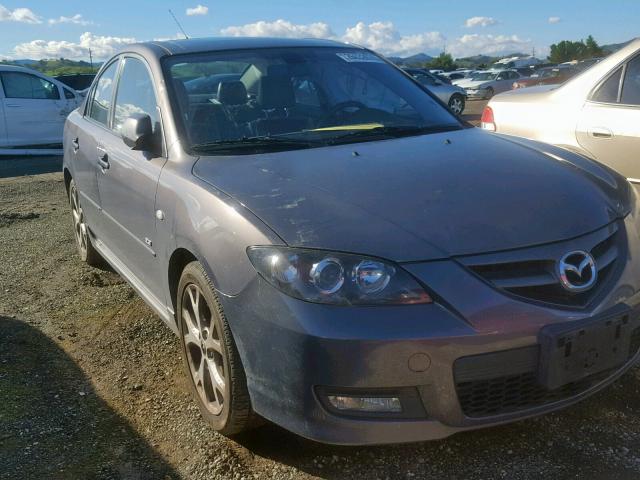 JM1BK324881160265 - 2008 MAZDA 3 S GRAY photo 1