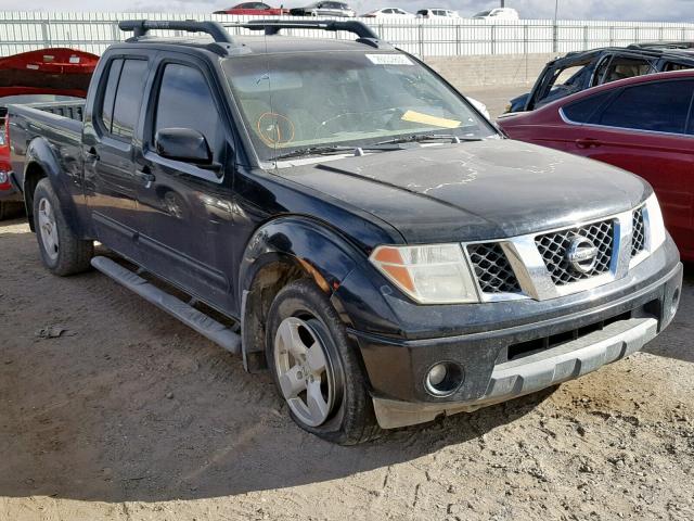 1N6AD09U47C415942 - 2007 NISSAN FRONTIER C BLACK photo 1