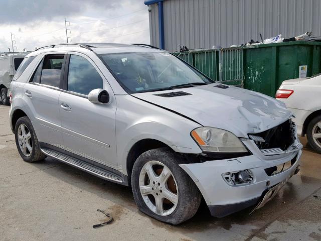 4JGBB86E27A264969 - 2007 MERCEDES-BENZ ML 350 SILVER photo 1