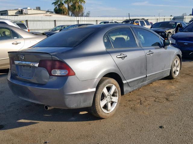 19XFA1F62AE065904 - 2010 HONDA CIVIC LX-S GRAY photo 4