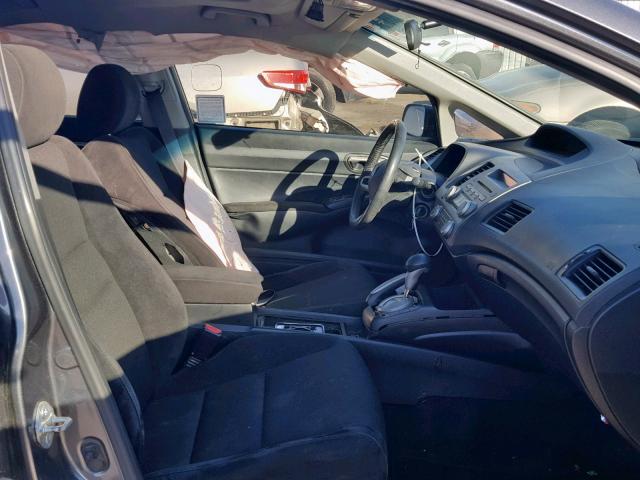 19XFA1F62AE065904 - 2010 HONDA CIVIC LX-S GRAY photo 5