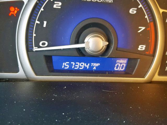 19XFA1F62AE065904 - 2010 HONDA CIVIC LX-S GRAY photo 8