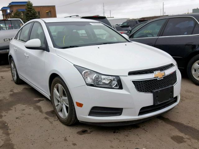 1G1P75SZ2E7448198 - 2014 CHEVROLET CRUZE WHITE photo 1