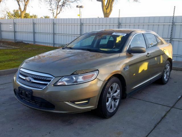 1FAHP2EW0CG116789 - 2012 FORD TAURUS SEL GREEN photo 2