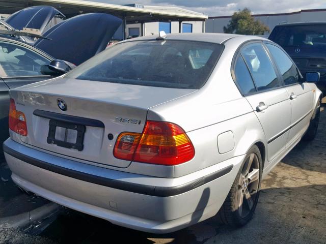 WBAAZ33444KP89321 - 2004 BMW 325 IS SUL SILVER photo 4