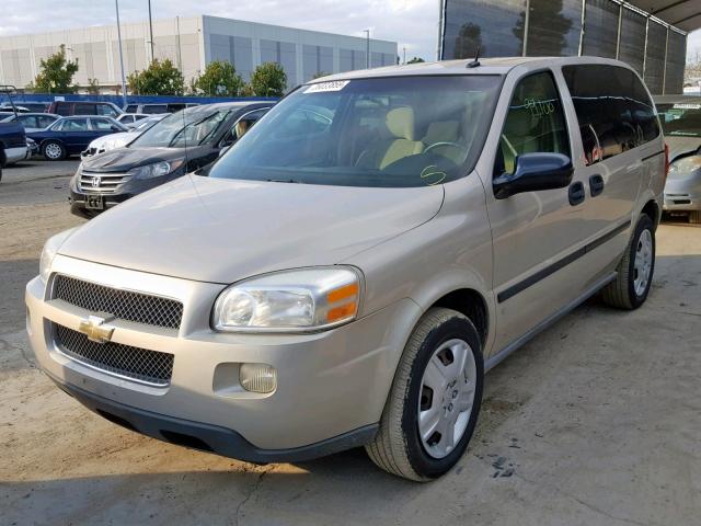 1GNDU23W57D179230 - 2007 CHEVROLET UPLANDER L Qəhvəyi foto 2