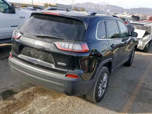 1C4PJLLB9KD186983 - 2019 JEEP CHEROKEE L BLACK photo 4