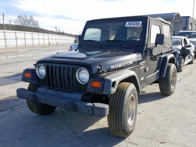 1J4FY19S4XP449190 - 1999 JEEP WRANGLER / BLACK photo 2