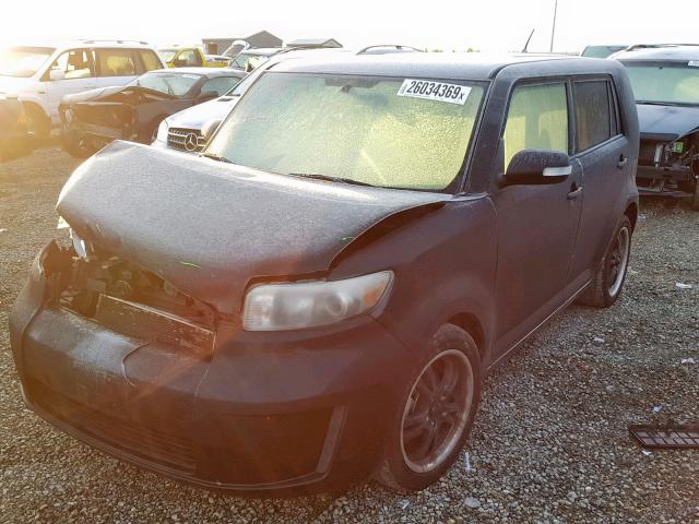JTLKE50E081034906 - 2008 TOYOTA SCION XB 黑色 照片 2