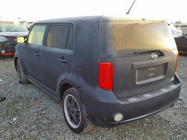 JTLKE50E081034906 - 2008 TOYOTA SCION XB 黑色 照片 3