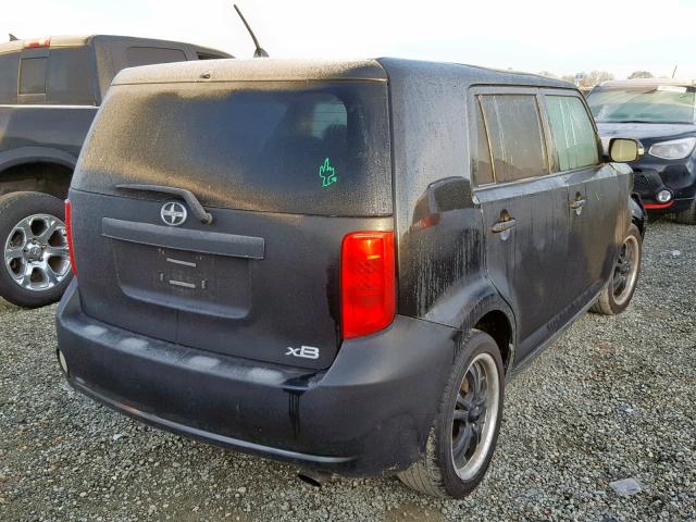 JTLKE50E081034906 - 2008 TOYOTA SCION XB 黑色 照片 4
