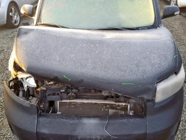 JTLKE50E081034906 - 2008 TOYOTA SCION XB 黑色 照片 7
