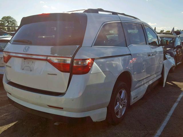 5FNRL5H90CB047730 - 2012 HONDA ODYSSEY TO WHITE photo 4