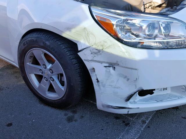 1G11C5SA3DF296593 - 2013 CHEVROLET MALIBU 1LT თეთრი ფოტო 9