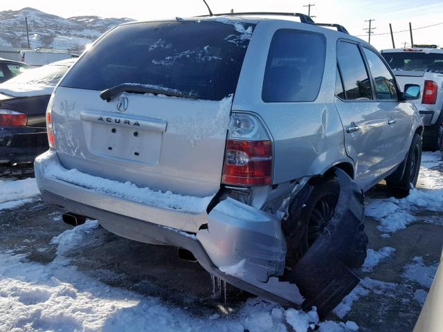 2HNYD18654H510023 - 2004 ACURA MDX TOURIN SILVER photo 4