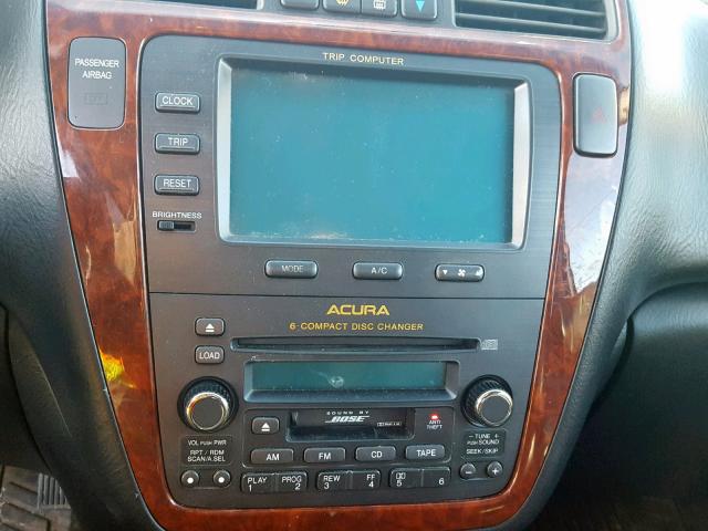 2HNYD18654H510023 - 2004 ACURA MDX TOURIN SILVER photo 9