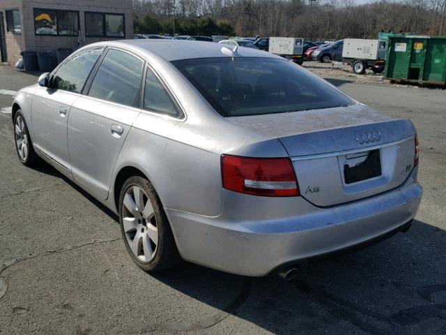 WAUDG74F45N101067 - 2005 AUDI A6 3.2 QUA SILVER photo 3