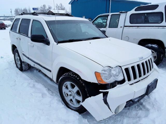 1J8GR48K59C533919 - 2009 JEEP GRAND CHER WHITE photo 1