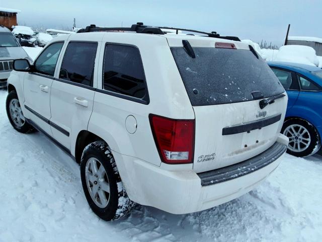 1J8GR48K59C533919 - 2009 JEEP GRAND CHER WHITE photo 3