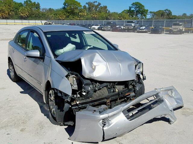 3N1AB6AP5CL613593 - 2012 NISSAN SENTRA 2.0 SILVER photo 1