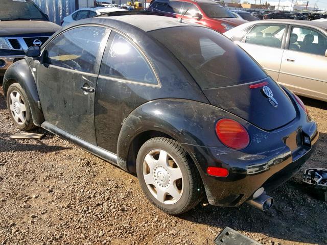 3VWCA21C6XM462467 - 1999 VOLKSWAGEN NEW BEETLE Schwarz Foto 3